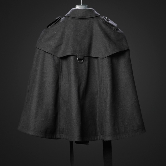 Banana Republic Italian Wool Cape Jacket - Size XS - Picture 6 of 11